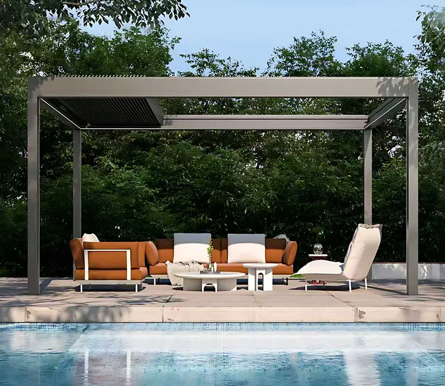 จะปรับปรุงความต้านทานลมของอลูมิเนียม Pergolas ได้อย่างไร