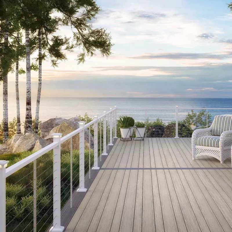 ราวบันไดสายเคเบิล