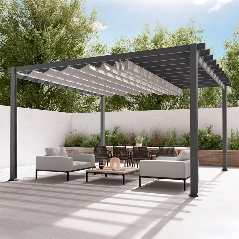 หลังคาผ้า Pergola