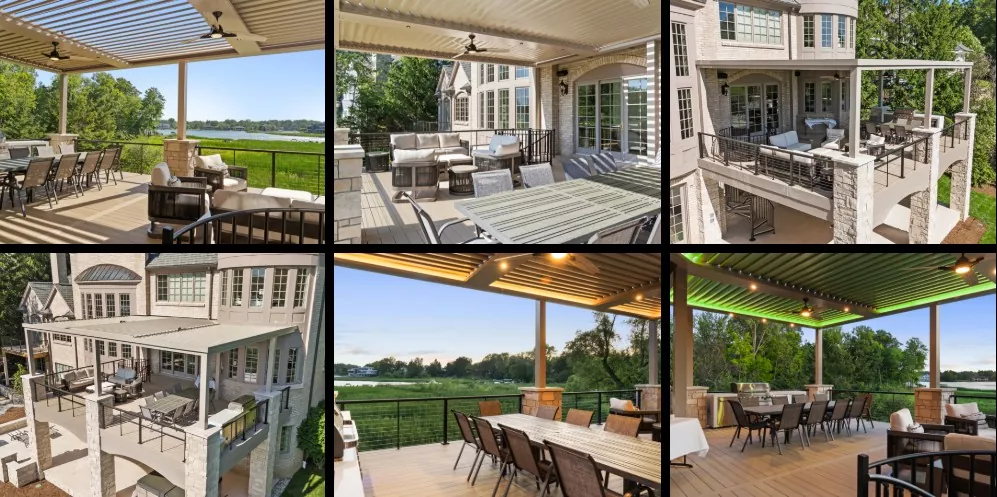 Automatic Louvered Pergola