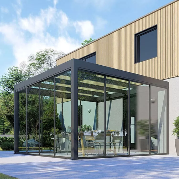 เปิดหลังคา Pergola